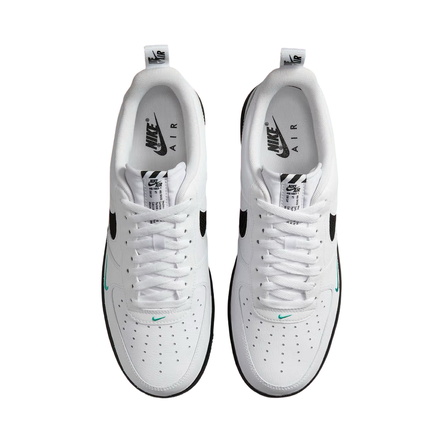 Nike Air Force 1 07 LV8 White Black Teal