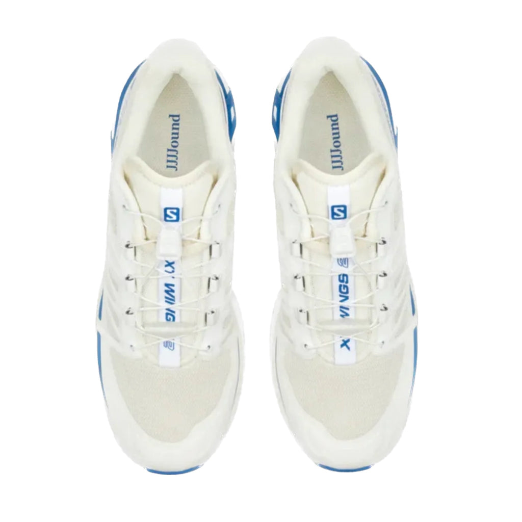 Salomon XT-Wings 2 JJJJound Lapis Blue Vanilla Ice White