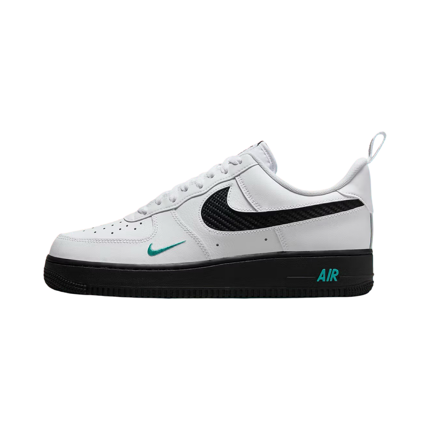 Nike Air Force 1 07 LV8 White Black Teal