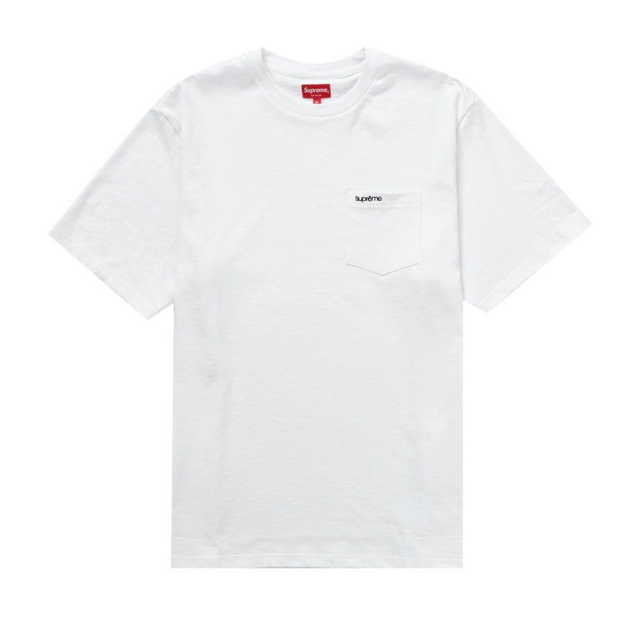 Supreme S/S Pocket Tee (FW23) White
