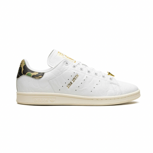 Adidas Stan Smith Bape 30th Anniversary White Cloud White