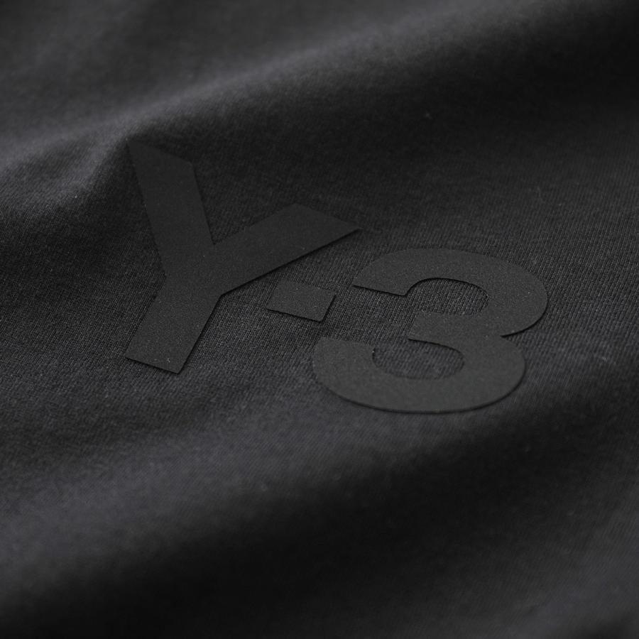 Women's Y-3 Classic Chest Black Logo Tee