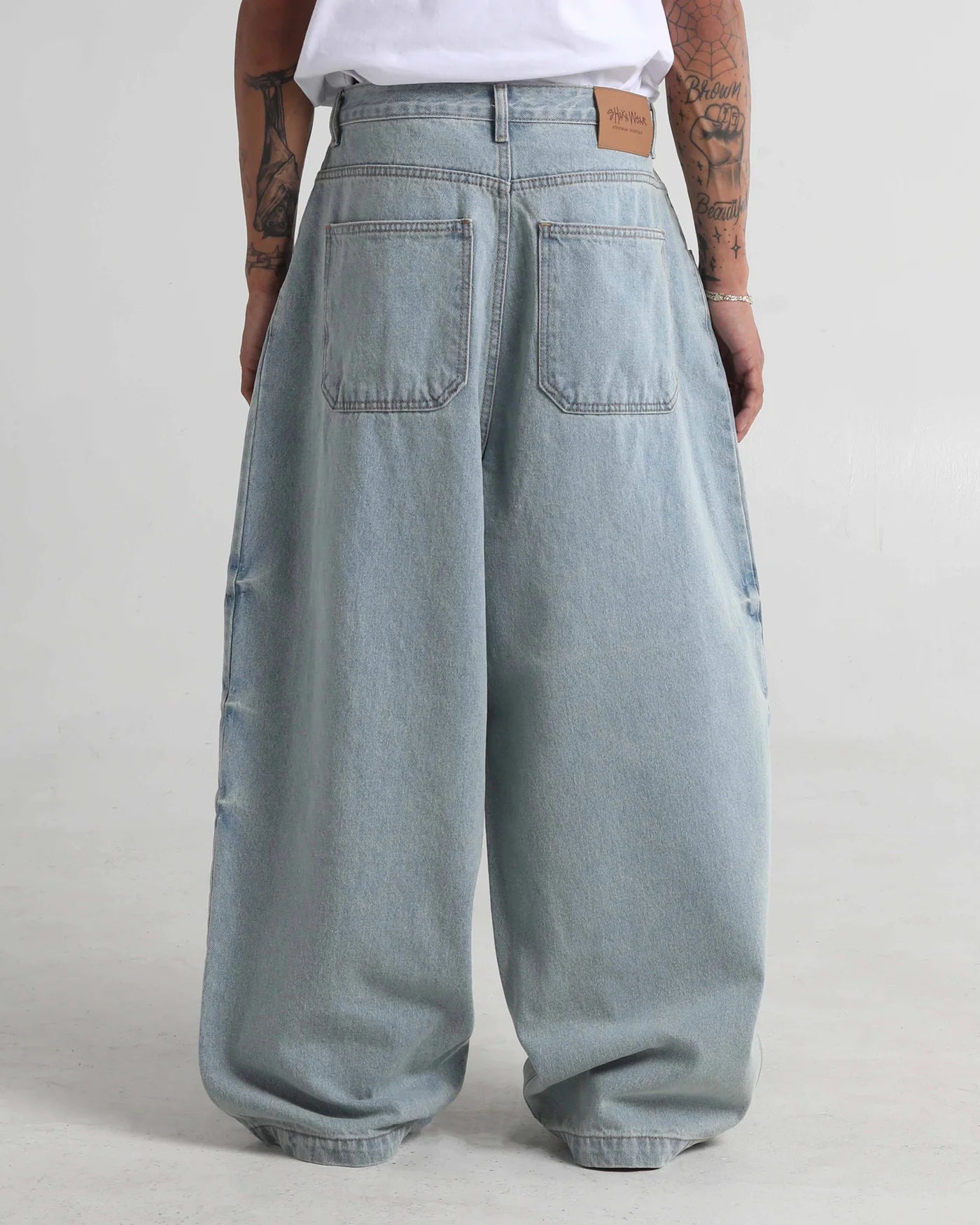 Shaka Wear Ballon Denim Washed Blue