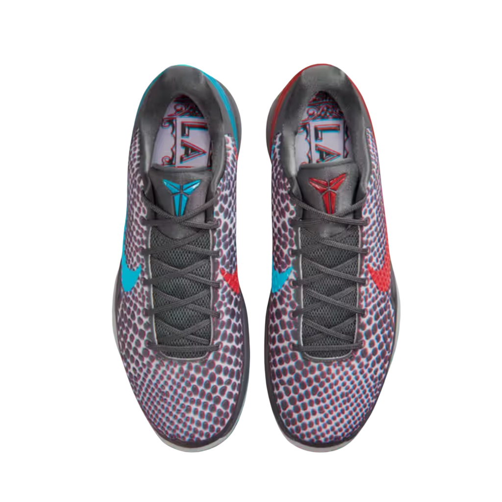Nike Kobe 6 Protro ASG Hollywood 3D (2026) Dark Grey Chlorine Blue Daring Red