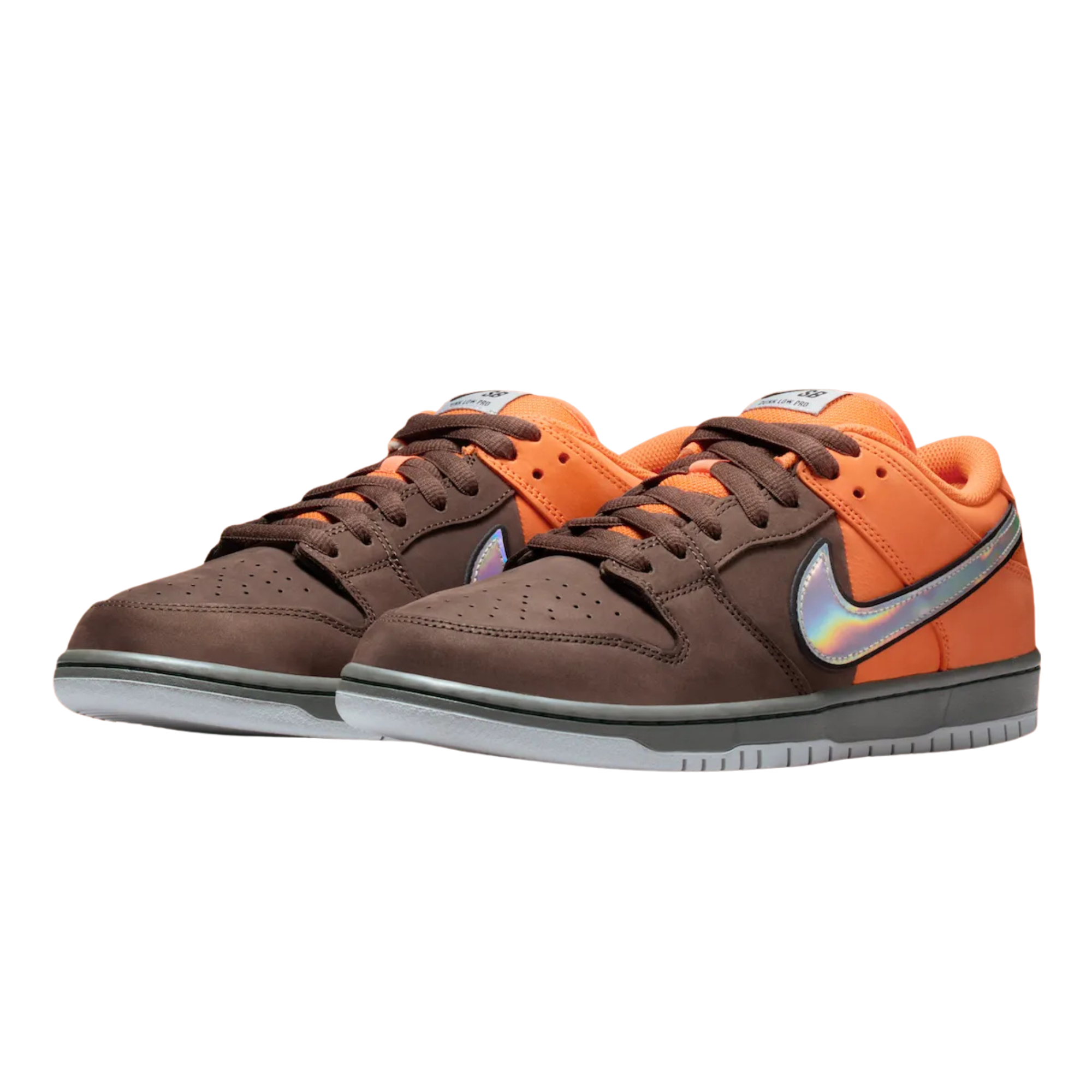 Nike SB Dunk Low Pro Muni Fast Pass Safety Orange Wolf Grey