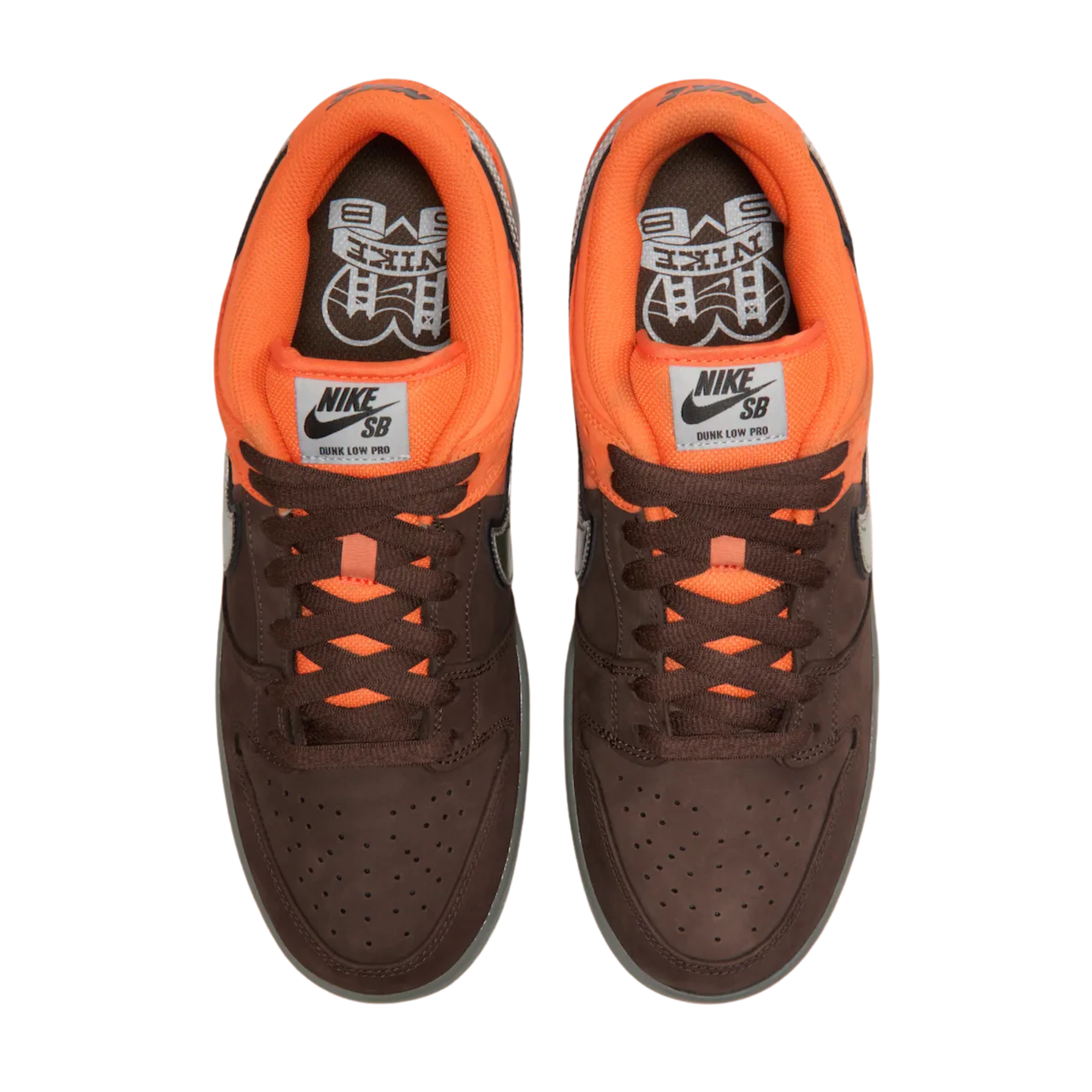 Nike SB Dunk Low Pro Muni Fast Pass Safety Orange Wolf Grey