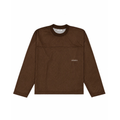 OZMNL Waffle Long Sleeve Brown