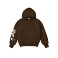 OZMNL Sampaguita Luxury Hoodie Brown