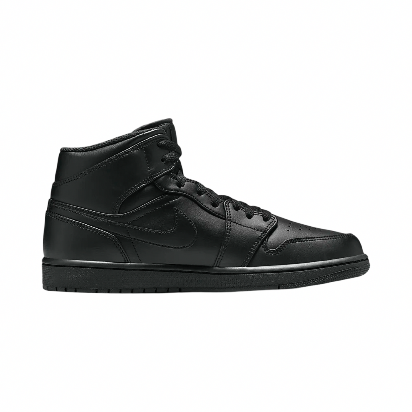 Air Jordan 1 Mid Black Black Black