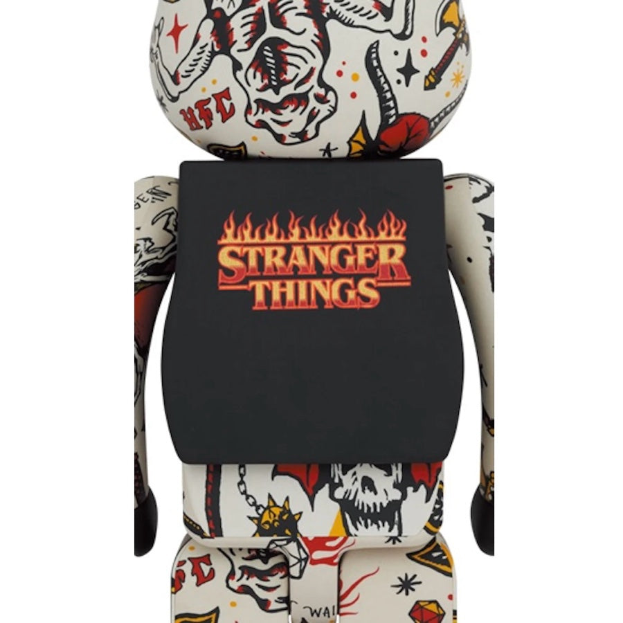 Bearbrick x Stranger Things Hellfire Club 400% & 100% Boxset