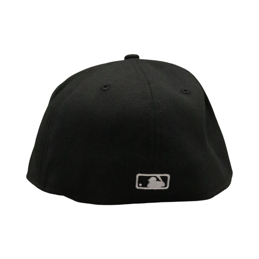 New Era 3930 AFrame Double Logo Chicago White Sox Cap Black White