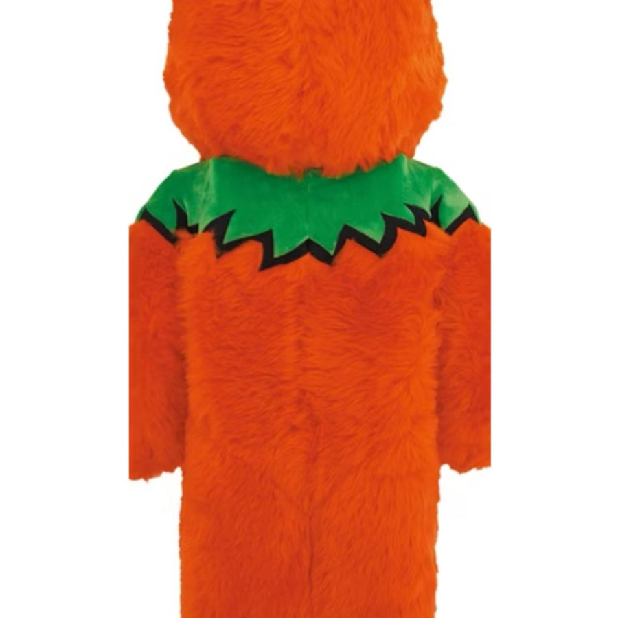 Bearbrick x Grateful Dead Dancing Bear Costume Ver. 1000% Orange