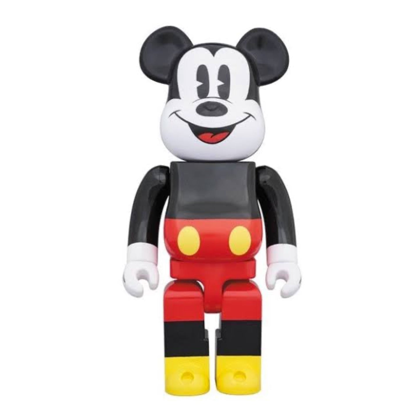 Bearbrick x Mickey Mouse 2017 Black White Yellow Red