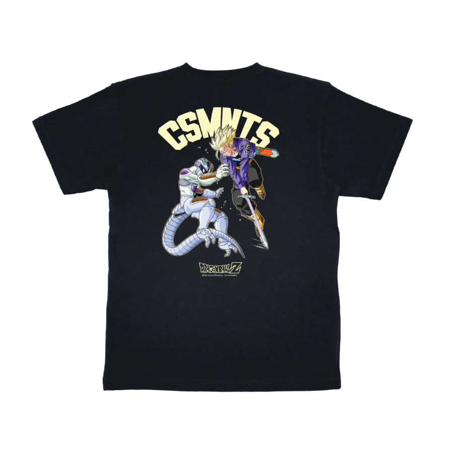 Cosmonauts Dragon Ball Z Part II - Trunks vs Frieza Black Tee