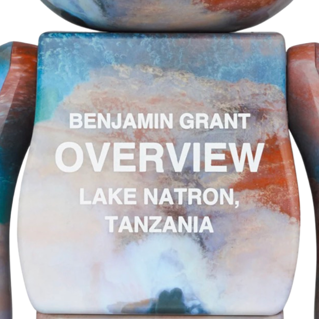 Bearbrick 100% & 400% Benjamin Grant Lake Natron Boxset