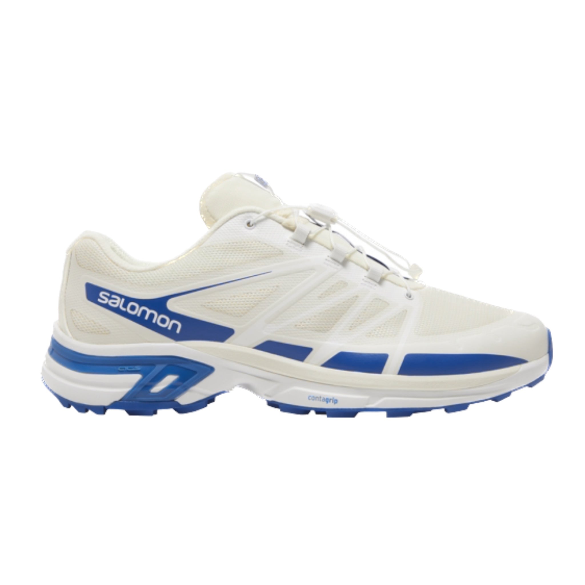 Salomon XT-Wings 2 JJJJound Lapis Blue Vanilla Ice White