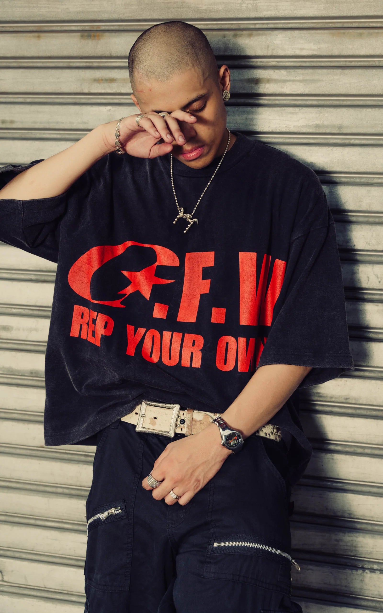OZMNL O.F.W Vintage Box Tee