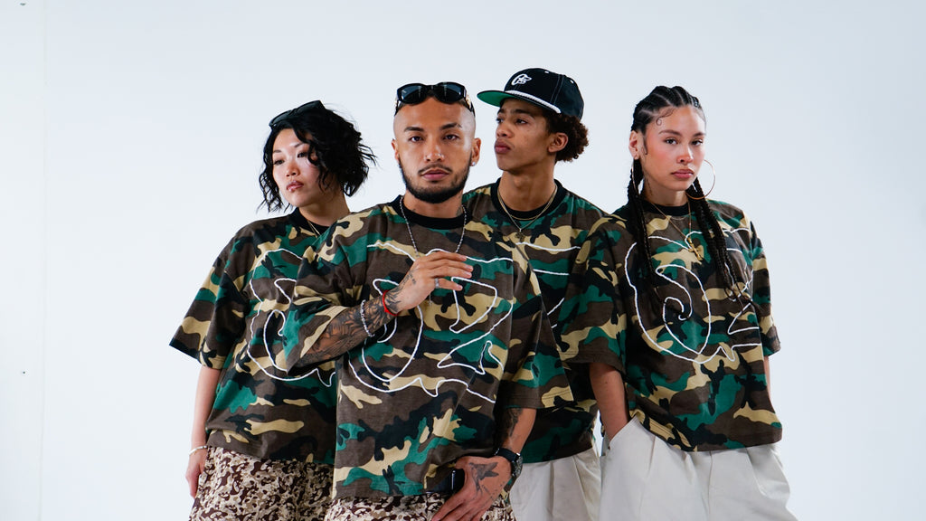 OZMNL Camo Stroke Logo T-Shirt