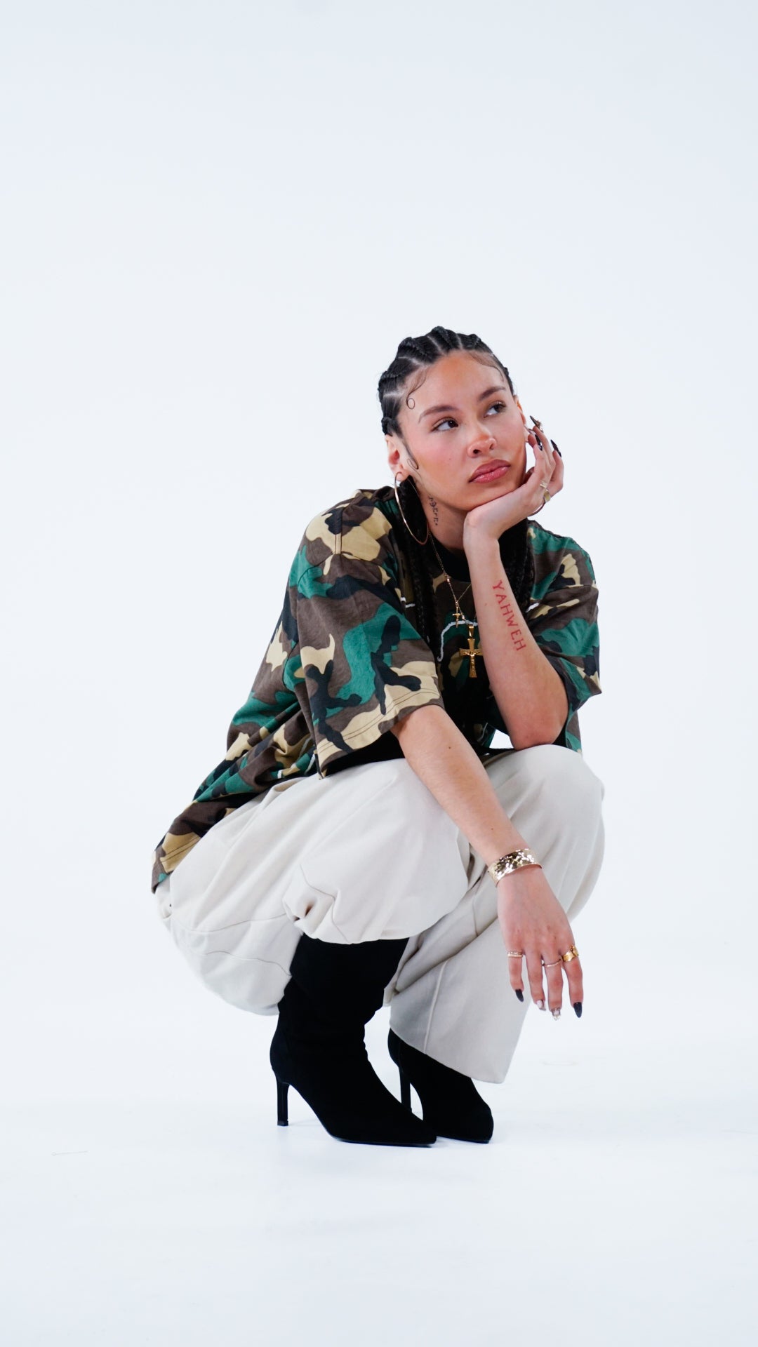 OZMNL Camo Stroke Logo T-Shirt