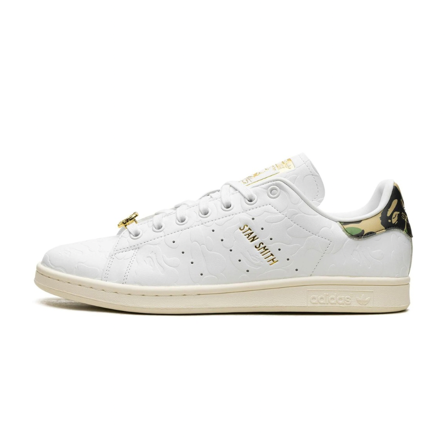 Adidas Stan Smith Bape 30th Anniversary White Cloud White