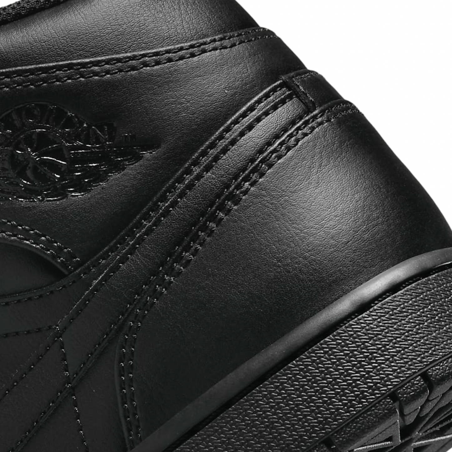 Air Jordan 1 Mid Black Black Black