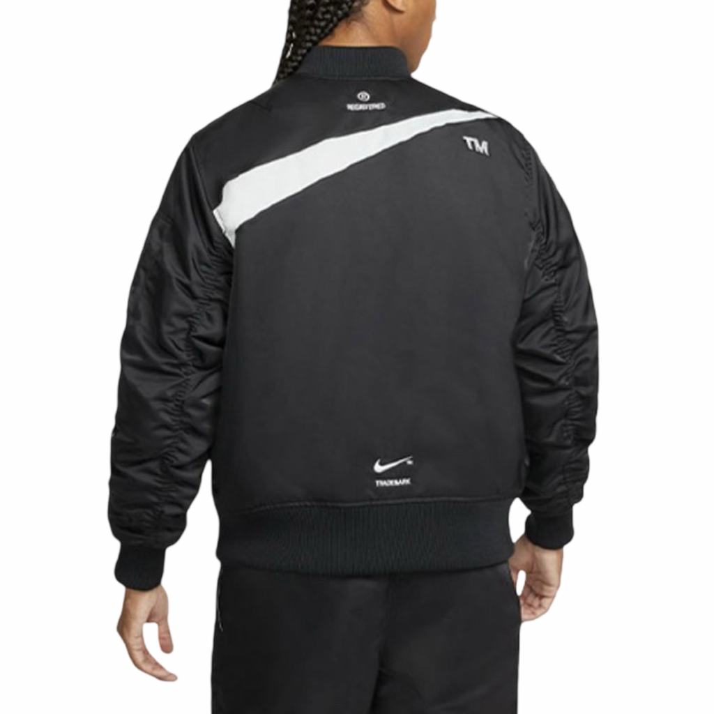 Nike Thermal Big Swoosh Reversible BOA Jacket Black White