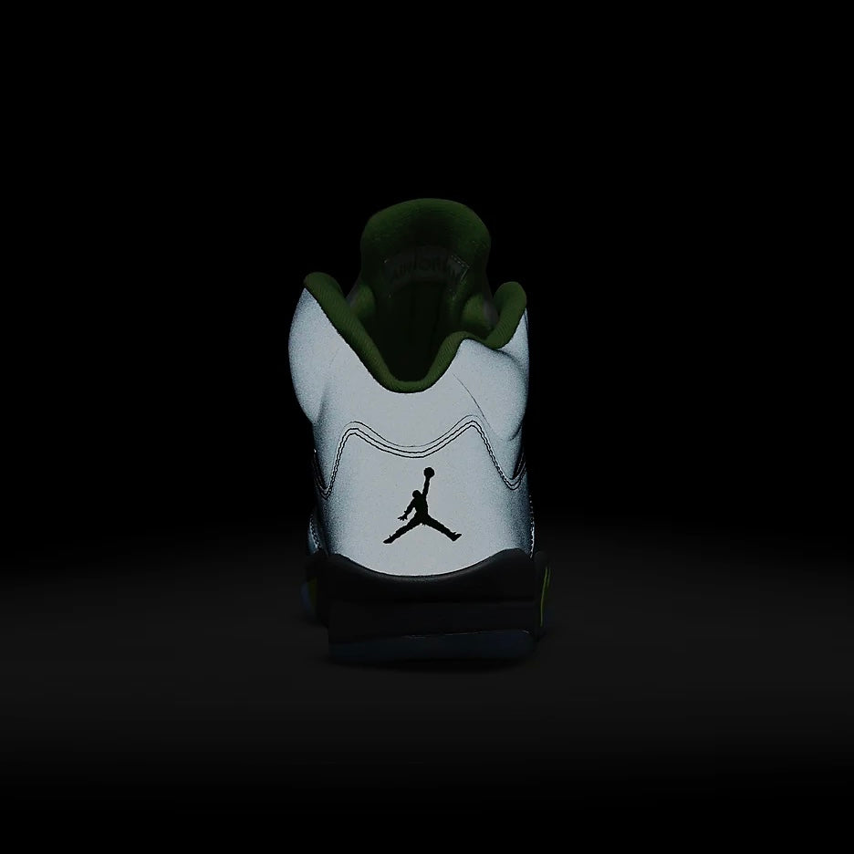 Air Jordan 5 Retro Green Bean Silver Flint Grey