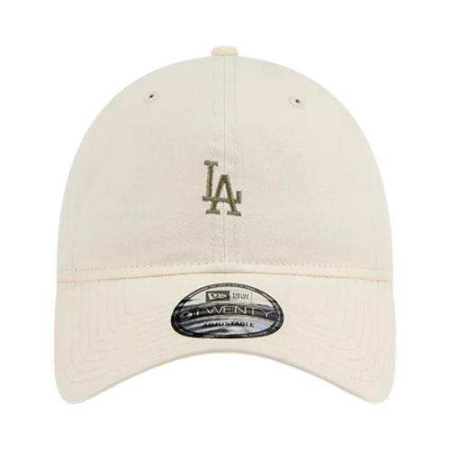 New Era 920 Pre Curved Mini Vintage Los Angeles Dodgers Light cream Cap