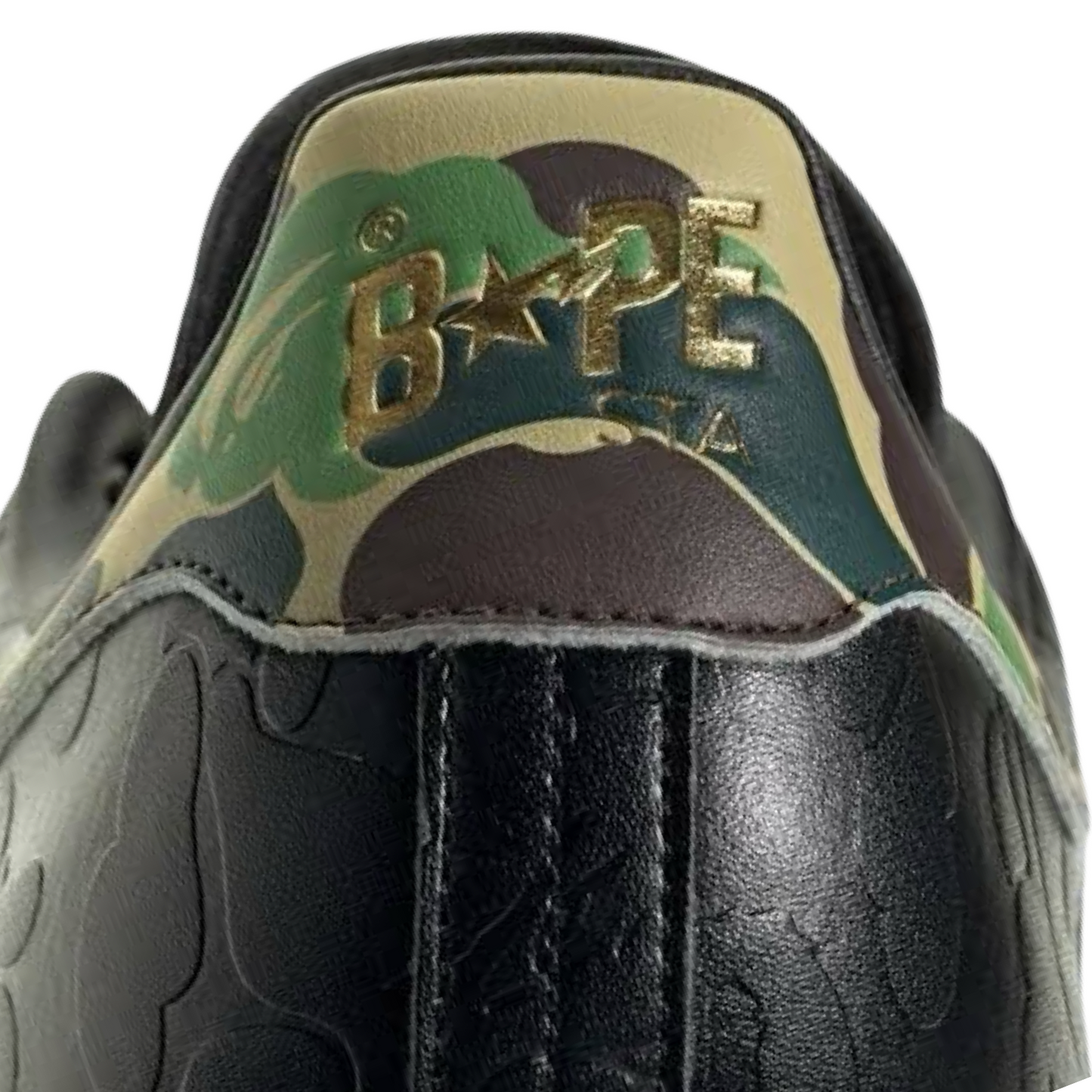 Adidas Stan Smith Bape 30th Anniversary Black Gold Black