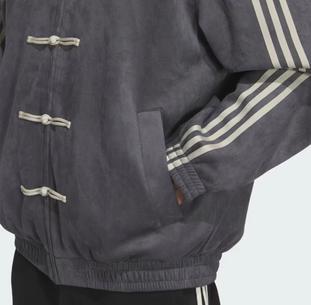 Adidas CTT Chinese Track Top 3.1 Gender Neutral Jacket (Asian Sizing) Collegiate Black