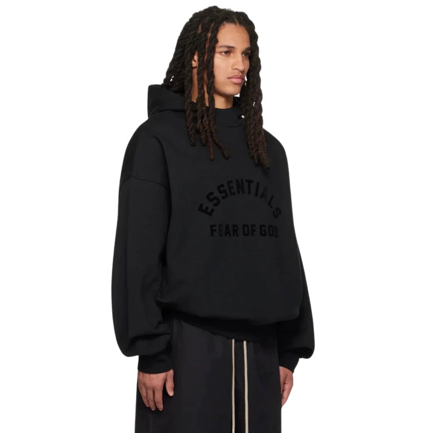 Fear of God Essentials Pullover Hoodie Jet Black