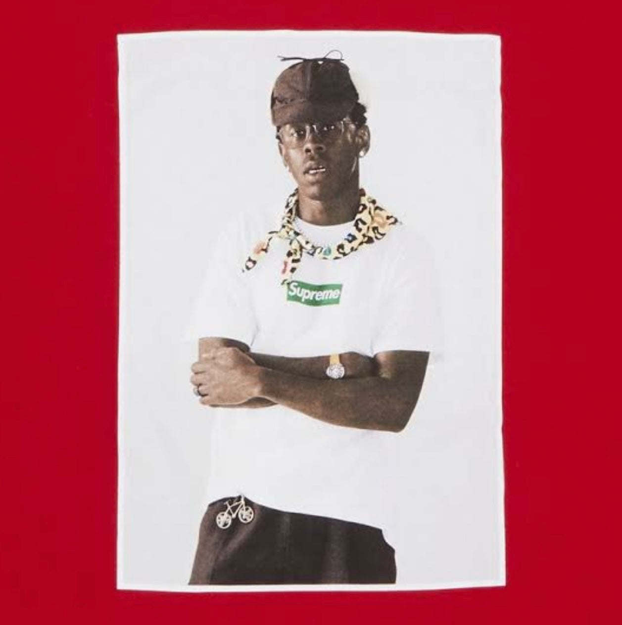 Supreme Tyler The Creator Red Tee