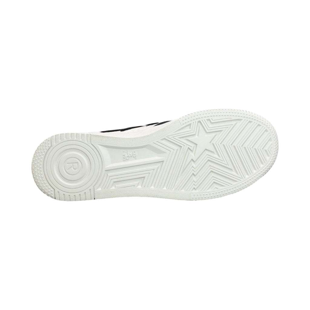 A Bathing Ape Bapesta #3 M1 Black White Black