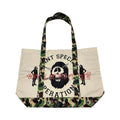 Bape x Stussy Green Camo Tote