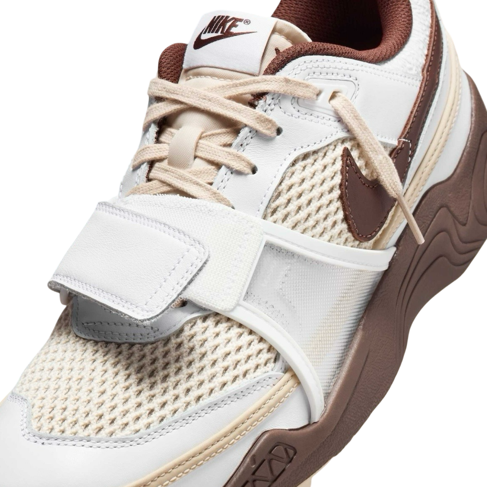 Nike x Travis Scott Zoom Field Jaxx White Light Chocolate