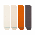 Stance Icon Crew Socks 4 Pack Multi Colour A556C24ICP-CVS