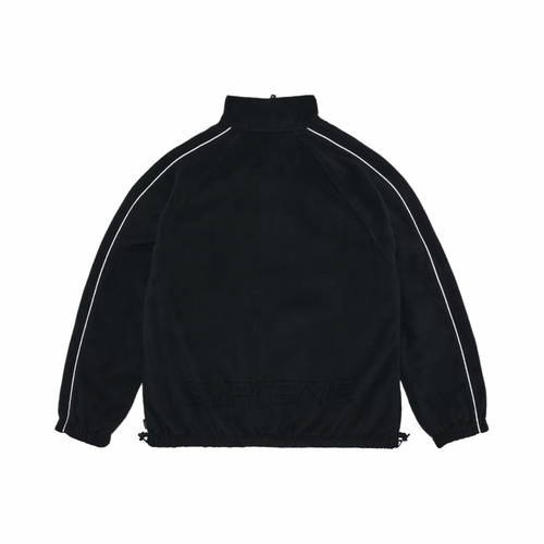 Supreme Polartec Reversible Track Jacket Black FW25 – SoleMate