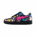 A Bathing Ape Bapesta Icon M2 Black Multi