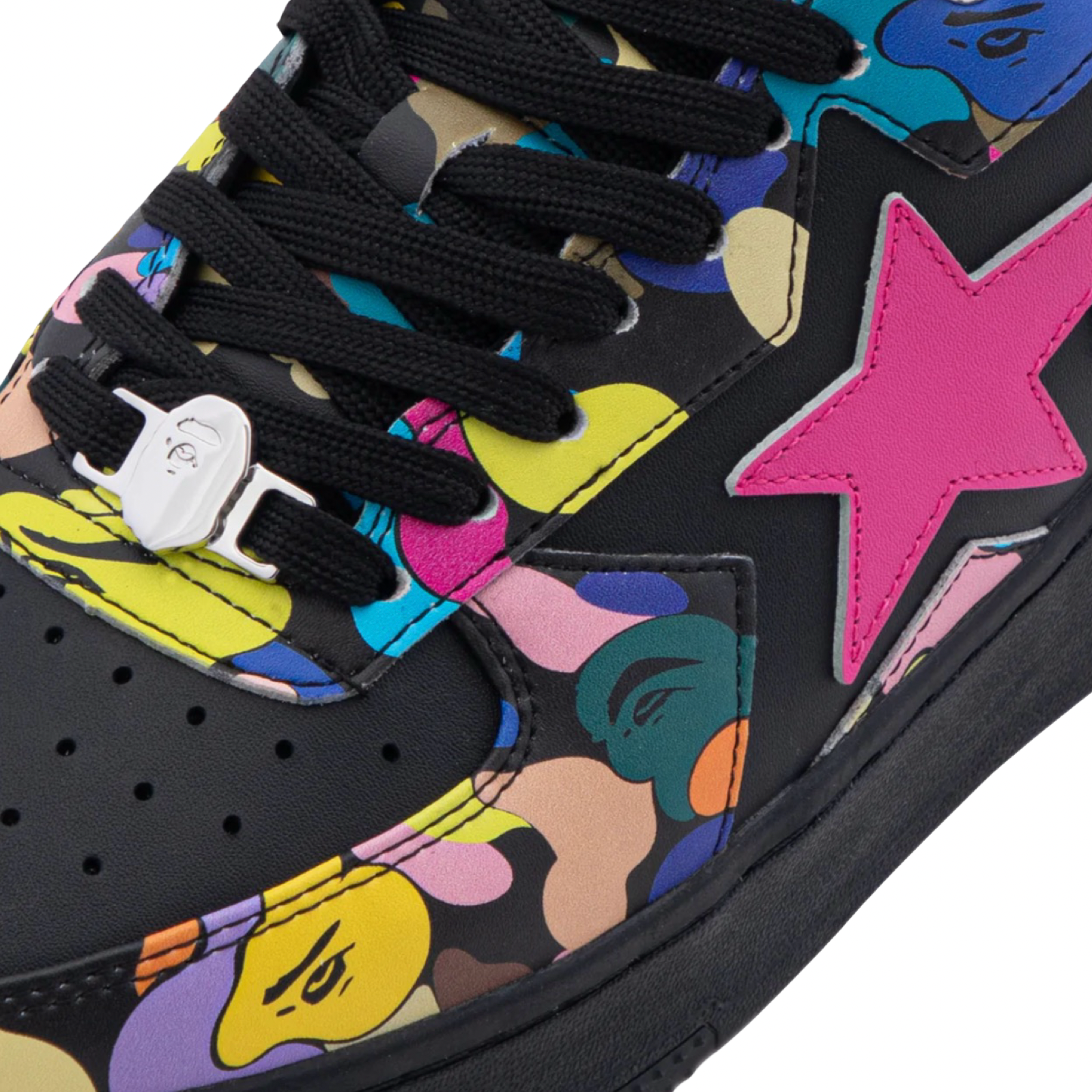 A Bathing Ape Bapesta Icon M2 Black Multi