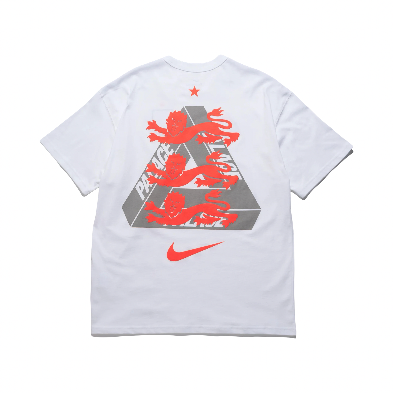 Nike x Palace England T-shirt White Red IM6598-100