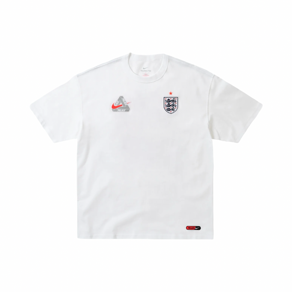 Nike x Palace England T-shirt White Red IM6598-100