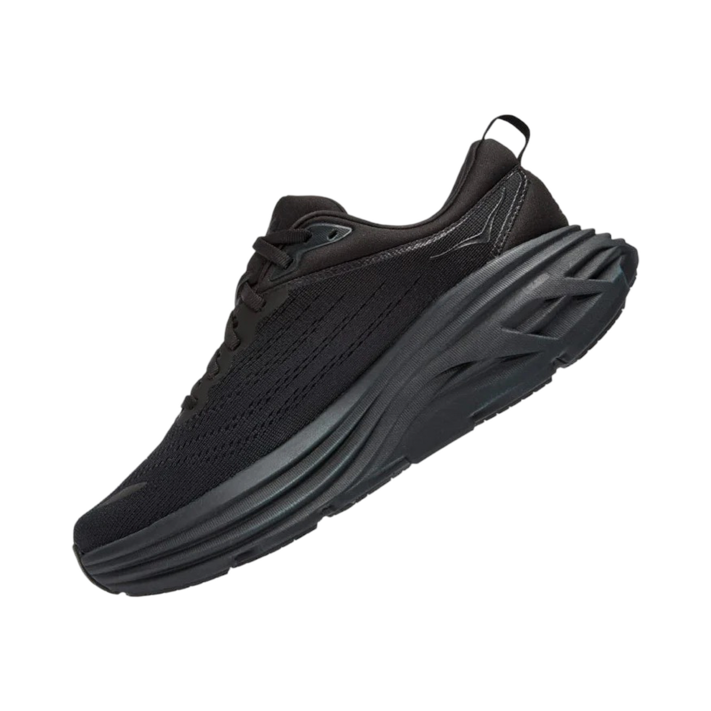 Women's Hoka Bondi 8 B Width Black Black