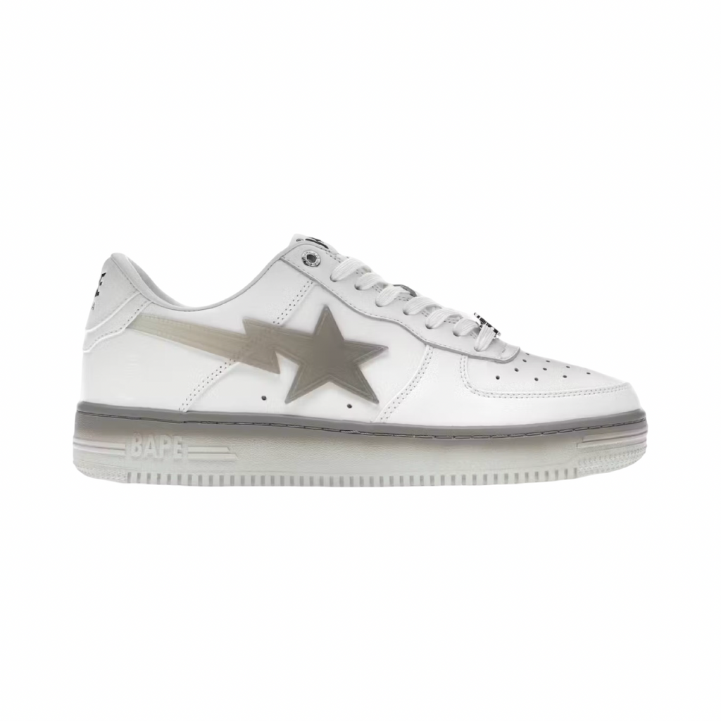 A Bathing Ape Bapesta #5 M2 White Gradient