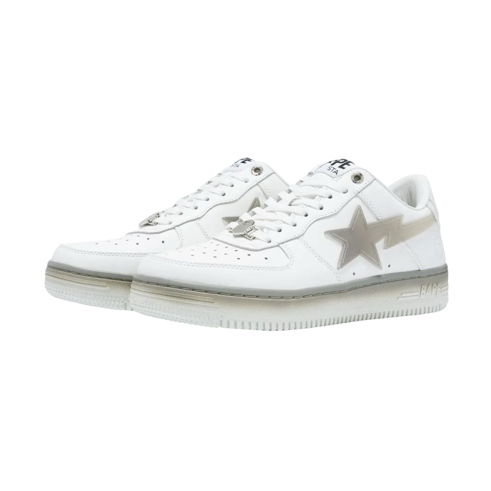 A Bathing Ape Bapesta #5 M2 White Gradient