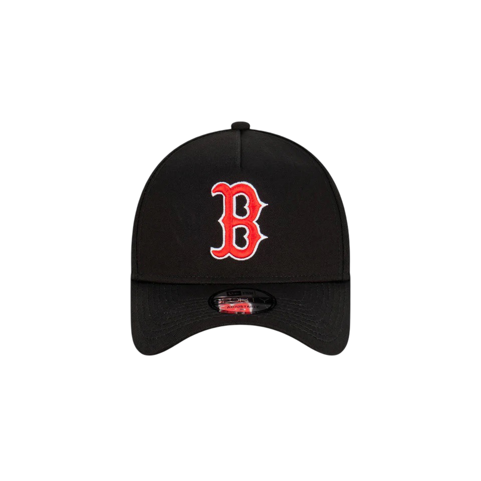 New Era 940 AFrame Boston Redsox Black Red White