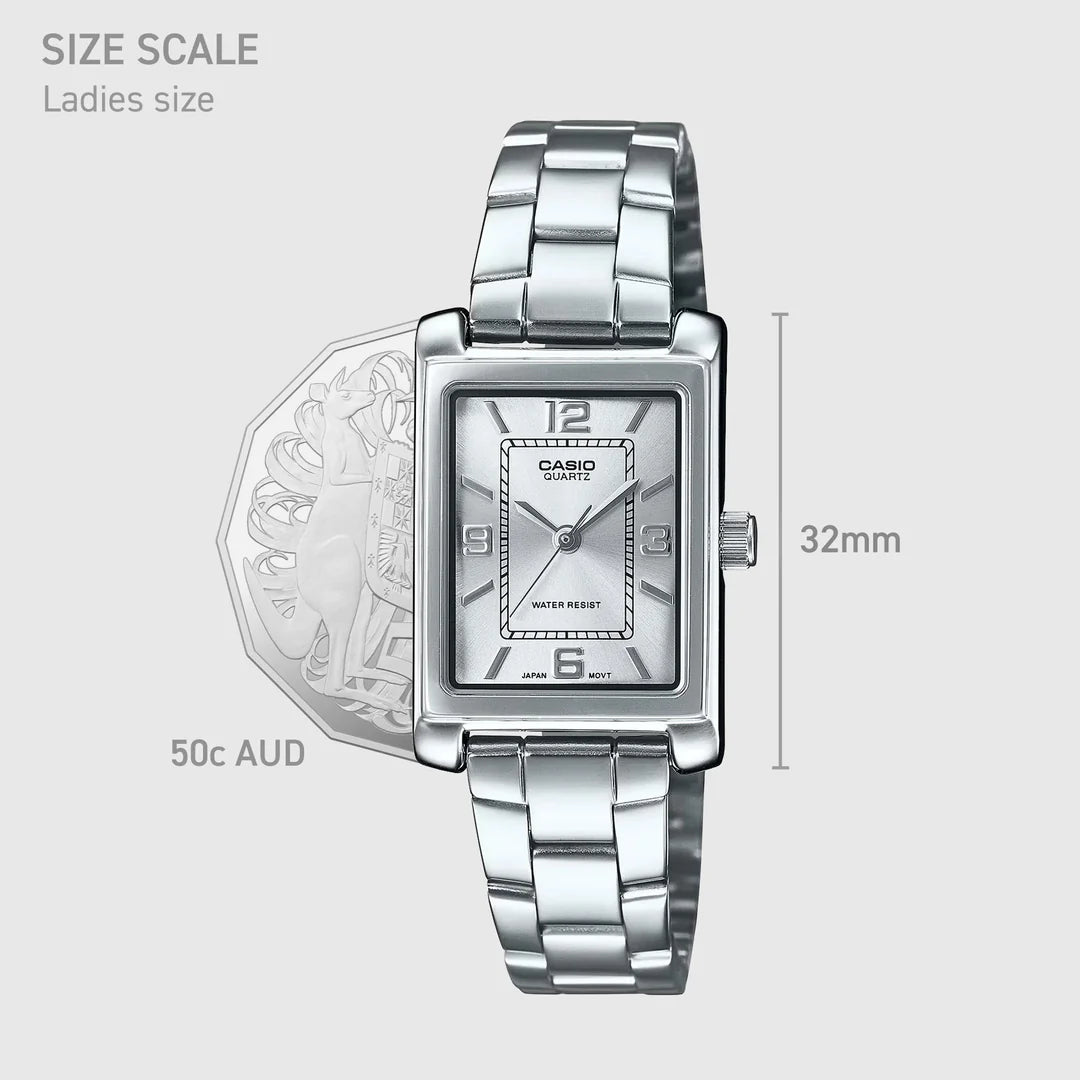 Ladies LTP1234DD-7A Silver Analogue Watch