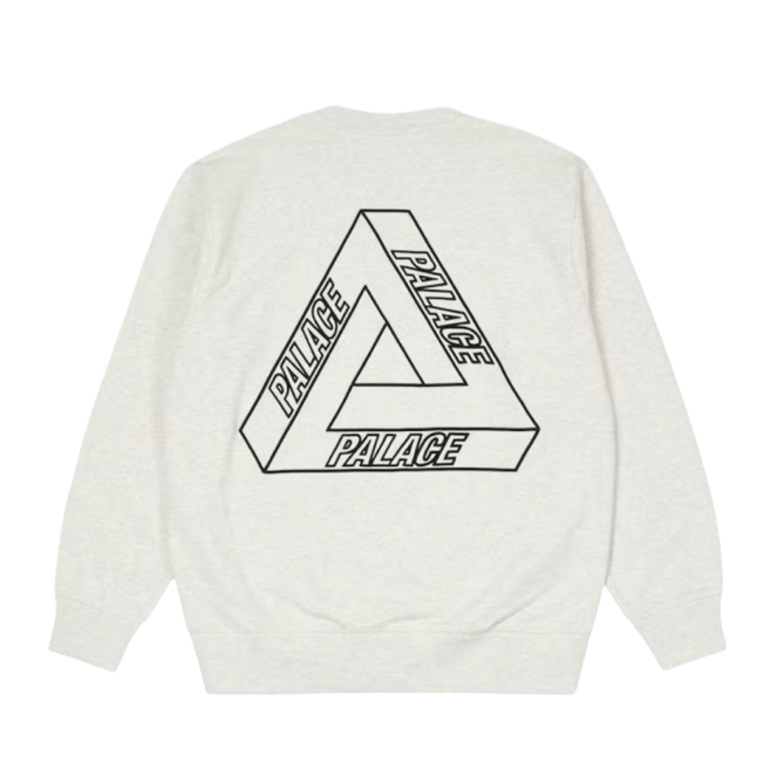 Palace Outliner MIT Designer Crew Light Grey Marble