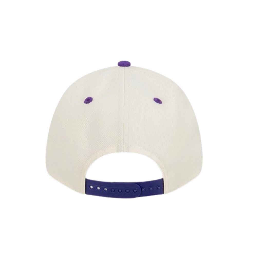 New Era 940 Snapback Two Tone Championship Los Angeles Lakers White Yellow Purple Cap