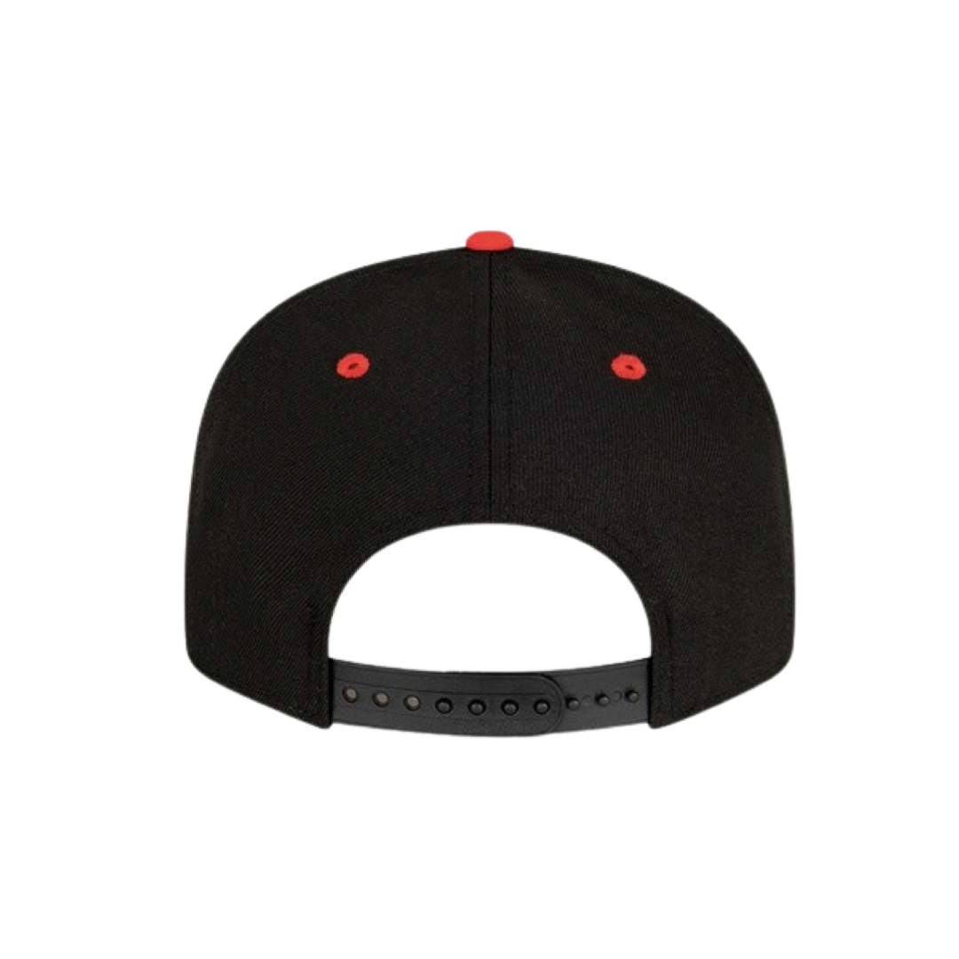 New Era 940 Two Tone Pro Arch Chicago Bulls Black Red Cap