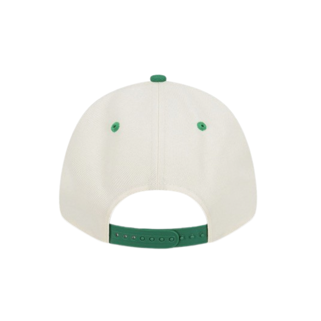 New Era 940 Snapback Two Tone Championship Boston Celtics White Green Cap